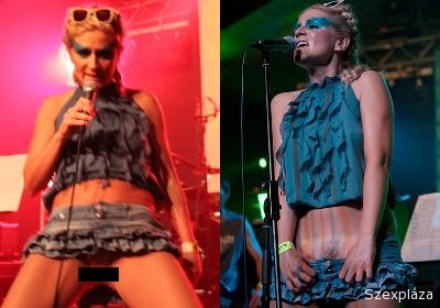 Tereskova a pináját és a melleit is megmutatta a Szigeten!