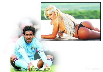 Szeretőjét is megcsalta Tévez