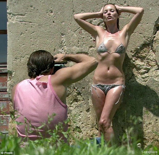 2012 pirelli naptár, Kate Moss