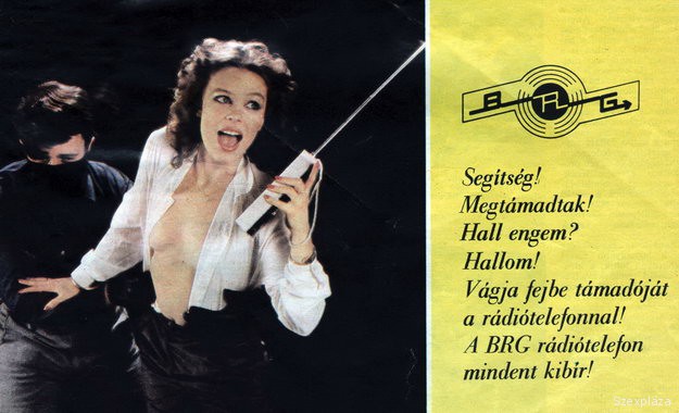 Rádiótelefon reklám magyarországon - retró