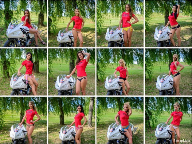 Tisza tó szépe döntő - bikinis lányok